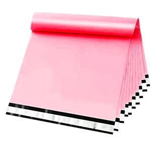 Polymailers lot of 25 size 11.5" x 15" pink color